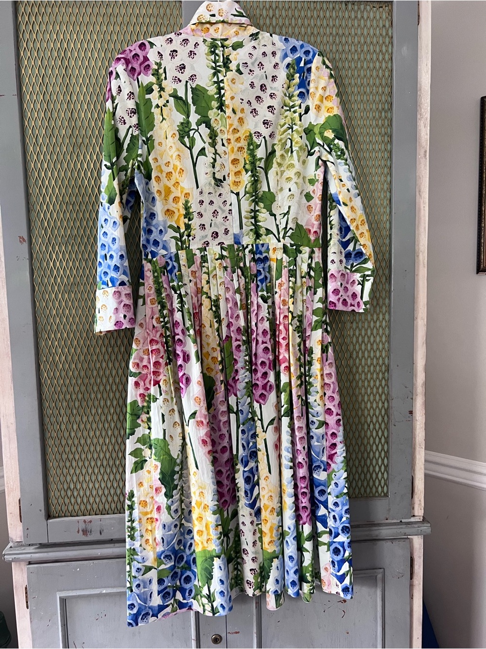 Oscar de la Renta poplin dress - Picture 7 of 9